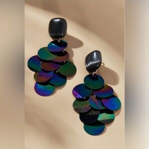 ✨ Anthropologie Paillette Drop Earrings